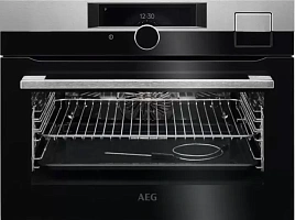 Компактный духовой шкаф AEG KSK998290M