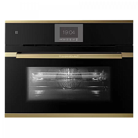 Компактный духовой шкаф с микроволнами Kuppersbusch CBM 6550.0 S4 Gold