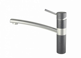 Смеситель EMAR EC-3011 3011.7 Антрацит, смеситель кух.