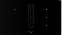 Индукционная варочная поверхность с вытяжкой Kuppersbusch KMI 9850.1 SR-S Black Velvet