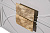 151SV-000013 Стол письменный(правый) бежевый 130*80*60см