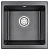EMAR Quartz EMQ-1455.P гранитная мойка, Морион. Система слива, сифон, чаша (чаши) выпуска, универсал