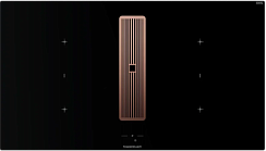Индукционная варочная поверхность с вытяжкой Kuppersbusch KMI 9850.1 SR-S Copper