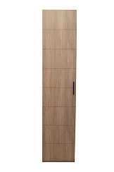 GD-10024/2-3 Шкаф Альто(Alto) пенал c вешалкой,цвет дуб Урбан Кофейный, фасад глухой 50*57*228.5см