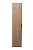 GD-10024/2-3 Шкаф Альто(Alto) пенал c вешалкой,цвет дуб Урбан Кофейный, фасад глухой 50*57*228.5см