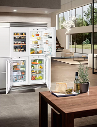 Встраиваемый холодильник Side-by-Side Liebherr SBSWgw 64I5 BioFresh NoFrost