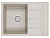 EMAR Quartz EMQ-1700.Q гранитная мойка, Барит. Система слива, сифон, чаша (чаши) выпуска, герметик, 