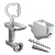 Комплект насадок KitchenAid 5FVSFGA