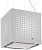 Вытяжка Falmec Rubik isola 43 (450) (с системой E.ion) ECP white
