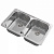 OULIN OL-S8905 (F&P) мойка врезная (+система PVC, гибкий слив, чаша (чаши) выпуска, крепления, уплот