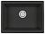 EMAR Quartz EMQ-1555.P гранитная мойка, Морион. Система слива, сифон, чаша (чаши) выпуска, универсал