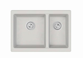 EMAR Quartz EMQ-2665.PL гранитная мойка, Агат. Система слива, сифон, чаша (чаши) выпуска, герметик, 