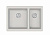 EMAR Quartz EMQ-2665.PL гранитная мойка, Агат. Система слива, сифон, чаша (чаши) выпуска, герметик, 
