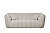 Диван двухместный Прато(GD/Prato) букле экрю Orso-ECRU 204*106**75см