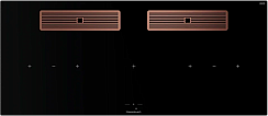 Индукционная варочная поверхность с вытяжкой Kuppersbusch KMI 12850.0 SR-S Copper