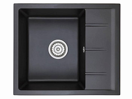 EMAR Quartz EMQ-1580.Q гранитная мойка, Оникс. Система слива, сифон, чаша (чаши) выпуска, герметик, 