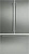 Комплект дверных панелей Gaggenau RA 421-912