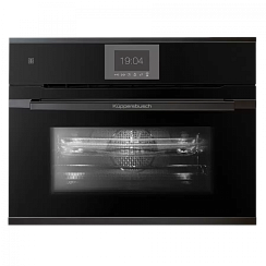 Компактный духовой шкаф с микроволнами  Kuppersbusch CBM 6550.0 S2 Black Chrome