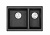 EMAR Quartz EMQ-2665.PL гранитная мойка, Оникс. Система слива, сифон, чаша (чаши) выпуска, герметик,