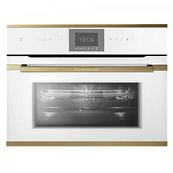 Компактный духовой шкаф с микроволнами Kuppersbusch CBM 6550.0 W4 Gold