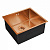 Мойка врезного монтажа EMB-114 PVD Nano Coppery