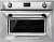 Компактный духовой шкаф с пароваркой Smeg SF4920VCX1