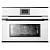Компактный духовой шкаф с паром Kuppersbusch CBD 6550.0 W2 Black Chrome