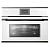 Компактный духовой шкаф с микроволнами Kuppersbusch CBM 6550.0 W2 Black Chrome