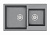 Мойка EMAR EMQ-2800.Q EMQ-2800.Q гранитная мойка, Алмаз