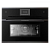 Компактный духовой шкаф с паром Kuppersbusch CBD 6550.0 S2 Black Chrome